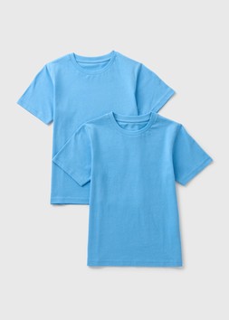 Matalan 2 Pack PE Blue T-Shirts from £3 - £6