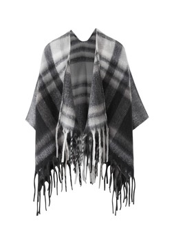 Matalan Black Check Shawl £17