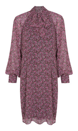 Matalan Ditsy Tie Neck Mini Dress £22
