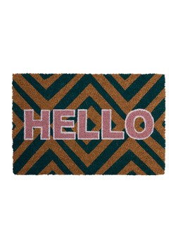 Matalan Geo HELLO Doormat £8.50