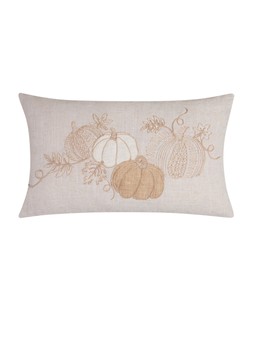 Matalan Linen Blend Pumpkin Cushion £13