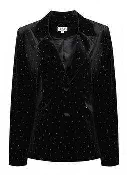 Matalan x LM Vicky Pattison Velvet Blazer Black £40