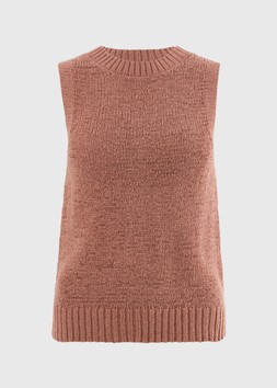 TAPE YARN VEST TERRAC £14