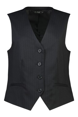 Navy Formal Pinstripe Waistcoat