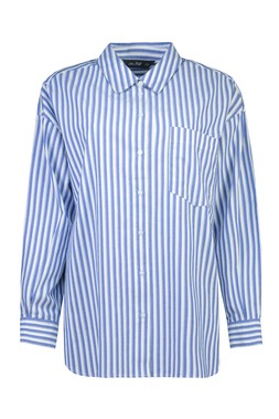 Blue Fashion Steal Stripe Shirt