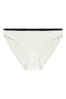 White Mono Narrow Pant