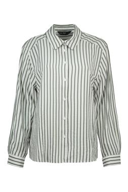 Green Stripe Co Ord Shirt
