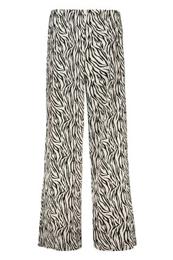 Cream Matt Plisse Trouser