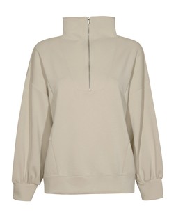 Cream Allegra Half Zip