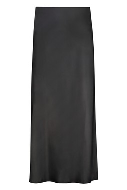 Charcoal Grey Satin Slip