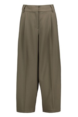 Khaki Utility Barrel Leg Co Ord Trouser