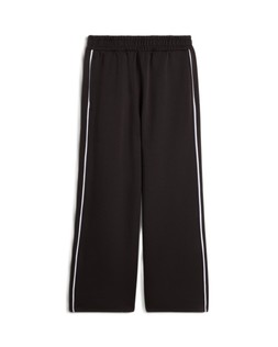 Brown Bobbie Side Stripe Jogger