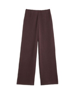 Brown Crochet Co Ord Trouser