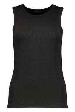 Black Shimmer Vest