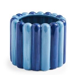 30969745 Elements Bubble Stripe Plant Pot £8