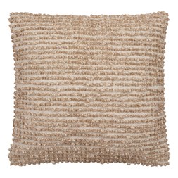 Jute Bobble 43x43 Cushion Cover Natural