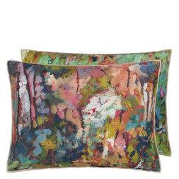 FORET IMPRESSIONNISTE FOREST COTTON CUSHION CCDG1460