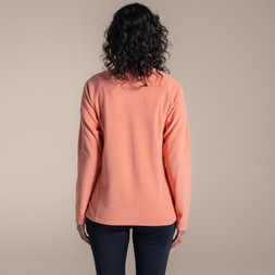 National Trust Miska Half Zip in Spiced Apricot £45.00