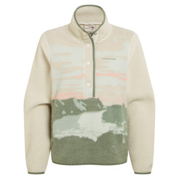 Women's National Trust Rosemary II Overhead Fleece | Oyster Print