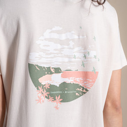 Bistort Short Sleeved T-Shirt in Sugared Almond £35.00