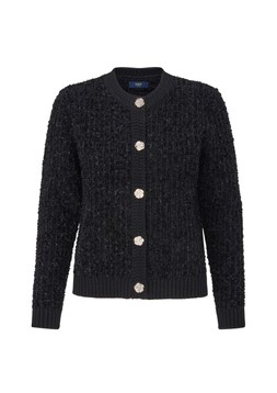 Boucle Cardigan Black £45 (Available from August)