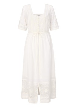 Broiderie Maxi Dress £55