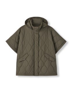 Essential Quilted Poncho £55