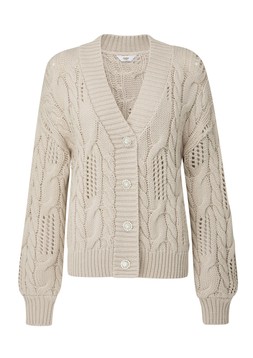 Jewel Button Cable Cardigan £45