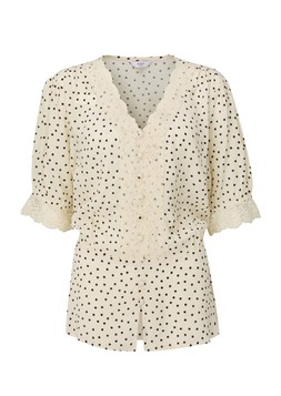 Lace Trim Blouse £36