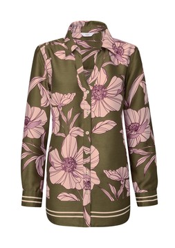 Longline Printed Shirt £38