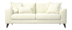 Mayfair 3 Seater in Soft Chenille Ivory, &pound;949