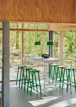 HAY Taburete 8 Bar Stool - Jade