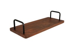 Wooden Tray with Iron Handle RRP €40 Now €25