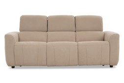 Savoy Cream Fabric 3 Seater Electric Recliner With Bluetooth Speakers Sofa - RRP €4499 NOW €2499