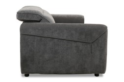 Serene Grey Fabric 2.5 Seater with Electric Sliding Chaise - RRP €3699 NOW €1999.