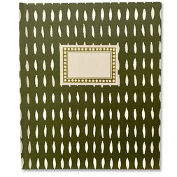 Large Hardback Notebook Seed Dark Olive
