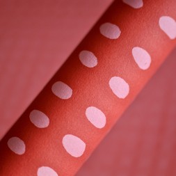 Patterned Paper Bean Summer Pudding