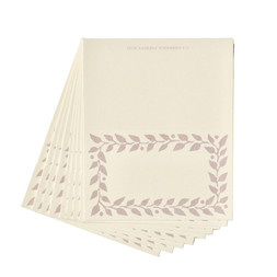 Pack of Twelve Cupboard Pink Place Cards
