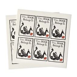 Twelve Bookplates Dragon