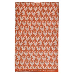 Tea Towel Hens Cinnamon