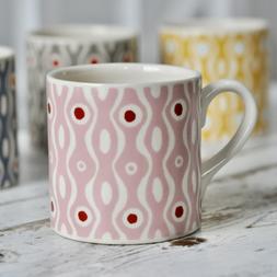 Mug Persephone Pale Pink and Raspberry