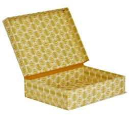 A5 Box File Selvedge Mustard