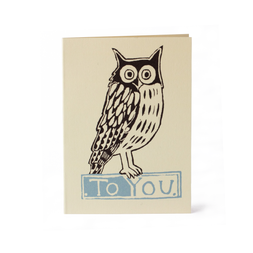 Pack of 6 Small Cards Owl To You
