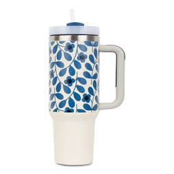 Orla Insulate Mug blue flower £35