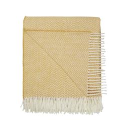 Yellow Stripe Throw