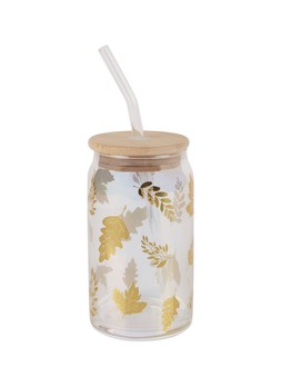 Homesense Gold Leafs Drinking Mug £4.99