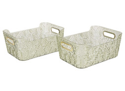 Homesense Green Plastic Box Set £6.99