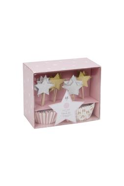 Homesense - PINK CUPCAKE KIT &pound;5.99