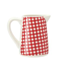 Gingham jug