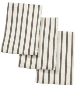 Set of 3 Striped Tea Towels